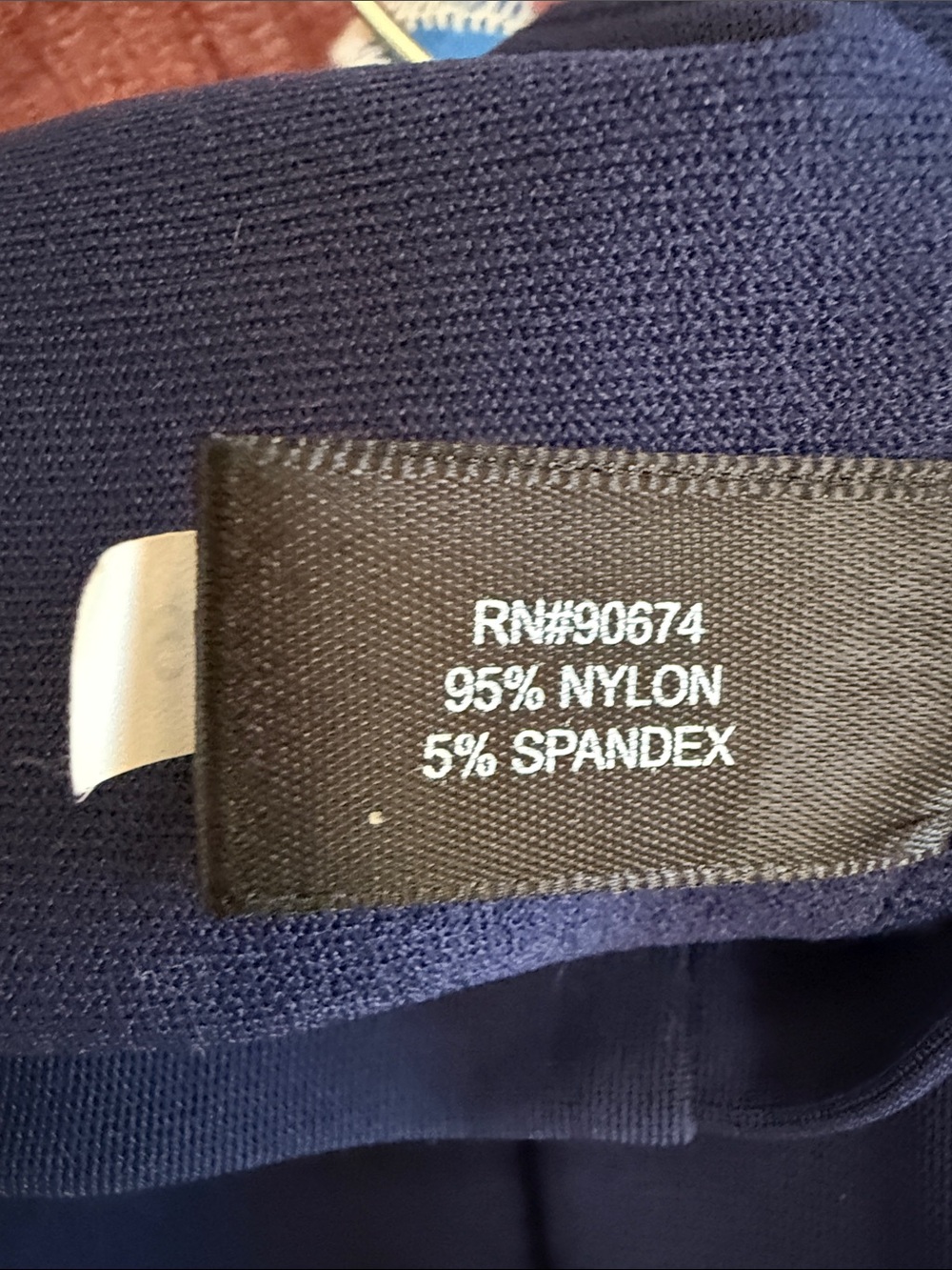 Boston Proper Navy Square-Neck Midi Dress - Picture 6 of 6
